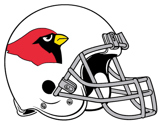 Ball State Cardinals 1971-1984 Helmet Logo diy DTF decal sticker